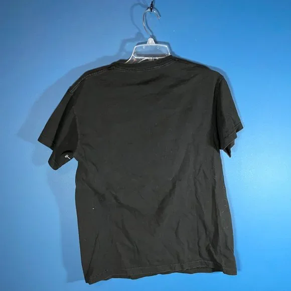 Chicago Bulls - Majestic Men's Black Short Sleeve Graphic T-Shirt - Size M - Picture 4 of 4